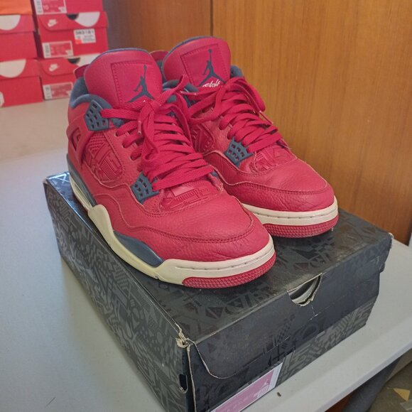Size 10.5 - Air Jordan 4 Retro FIBA og box excellent condition - Picture 5 of 13